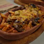 French Fries With Meat and Cheese